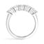 Radiant-Cut Five Stone Diamond Ring, smallview
