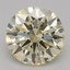 1.03 Ct. Fancy Light Yellow Round Lab Grown Diamond