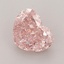 1.64 Ct. Fancy Vivid  Pink Heart Lab Grown Diamond