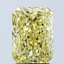 3.05 Ct. Fancy Vivid Yellow Radiant Lab Grown Diamond