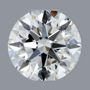Round diamond — real photo