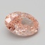 7.02 Ct. Fancy Vivid Pink Oval Lab Grown Diamond