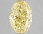 3.00 Ct. Fancy Vivid Yellow Oval Lab Grown Diamond