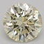1.52 Ct. Fancy Light Yellow Round Lab Grown Diamond