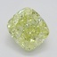 1.11 Ct. Fancy Yellow Cushion Diamond