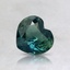 5.8x6.3mm Unheated Blue Heart Sapphire
