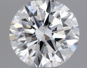 Round diamond — real photo