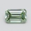 1.59 Ct. Fancy Intense Green Emerald Lab Grown Diamond