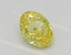 1.01 Ct. Fancy Vivid Yellow Oval Lab Grown Diamond