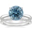 18K White Gold Dawn Diamond Ring with Luxe Ballad Diamond Ring (1/4 ct. tw.)