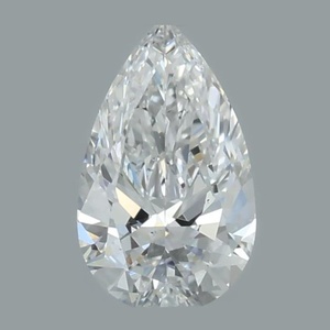 Pear diamond — real photo