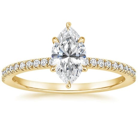 18K Yellow Gold Viviana Diamond Bridal Set (2/5 ct. tw.)
