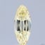 1.08 Ct. Fancy Yellow Oval Lab Grown Diamond