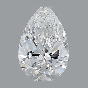 Pear diamond — real photo