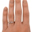 The Marni Ring, smallzoomed in top view on a hand