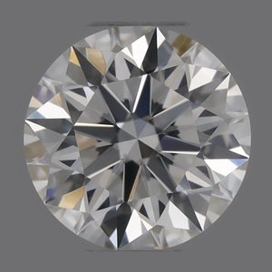 Round diamond — real photo