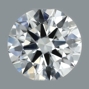 Round diamond — real photo
