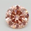 2.70 Ct. Fancy Intense Pink Round Lab Grown Diamond