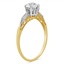 The Hadria Ring, smalltop view on a hand