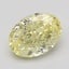 1.52 Ct. Fancy Yellow Oval Diamond