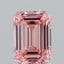 2.04 Ct. Fancy Intense Pink Emerald Lab Grown Diamond