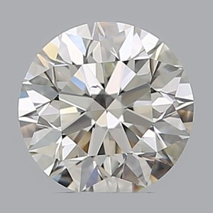 Round diamond — real photo