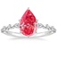 18K White Gold Versailles Half-Coverage Diamond Ring (1/3 ct. tw.), smalltop view