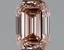 1.00 Ct. Fancy Intense Pink Emerald Lab Grown Diamond