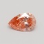 0.50 Ct. Fancy Intense Pink Pear Lab Grown Diamond