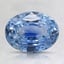8.5x6.4mm Blue Oval Sapphire