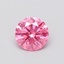 1.01 Ct. Fancy Vivid  Pink Round Lab Grown Diamond