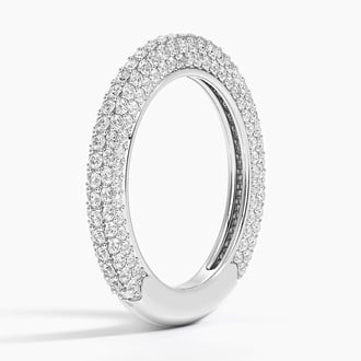Petite Lab Diamond Tube Ring