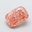 2.10 Ct. Fancy Intense Brownish Pink Cushion Lab Grown Diamond