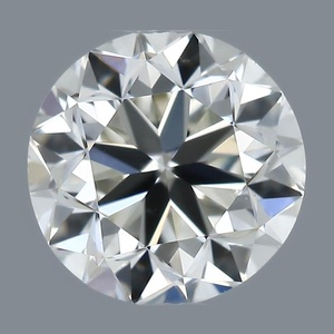 Round diamond — real photo