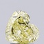 1.9 Ct. Fancy Yellow Heart Lab Grown Diamond