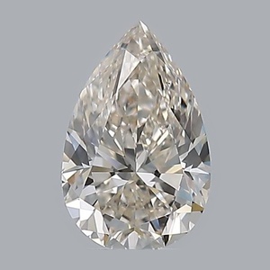 1.01 ct Pear GolanGradea s72 SAAN AAS K, Faint Brown natural diamond