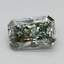 0.68 Ct. Fancy Intense Green Radiant Lab Grown Diamond