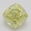 1.13 Ct. Fancy Intense Yellow Cushion Diamond