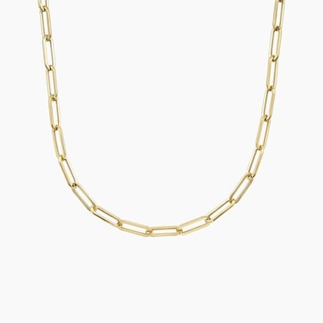 Devon 18 in. Lightweight Paperclip Chain Necklace (Large)