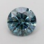 2.58 Ct. Fancy Vivid Blue Round Lab Grown Diamond