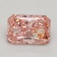 1.70 Ct. Fancy Intense Pink Radiant Lab Grown Diamond