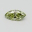 1.01 Ct. Fancy Vivid Green Marquise Lab Grown Diamond