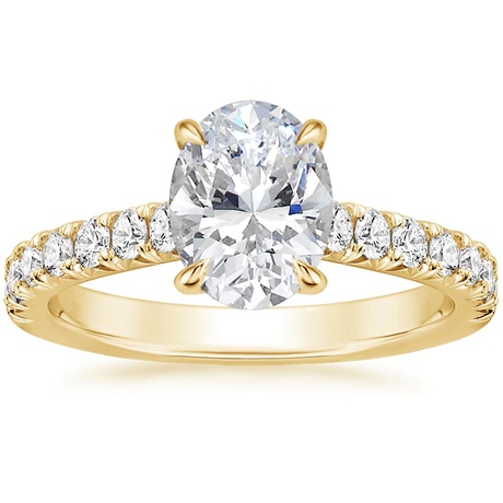 18K Yellow Gold Sienna Diamond Bridal Set (7/8 ct. tw.)