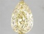 5.03 Ct. Fancy Vivid Yellow Pear Lab Grown Diamond
