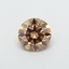 1.06 Ct. Fancy Light  Brown Round Lab Grown Diamond