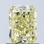 1.02 Ct. Fancy Intense Yellow Radiant Lab Grown Diamond
