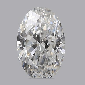 Oval diamond — real photo