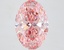4.92 Ct. Fancy Vivid Pink Oval Lab Grown Diamond