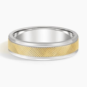 Mixed Metal Florentine Ring