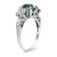 The Dagan Ring, smalltop view on a hand